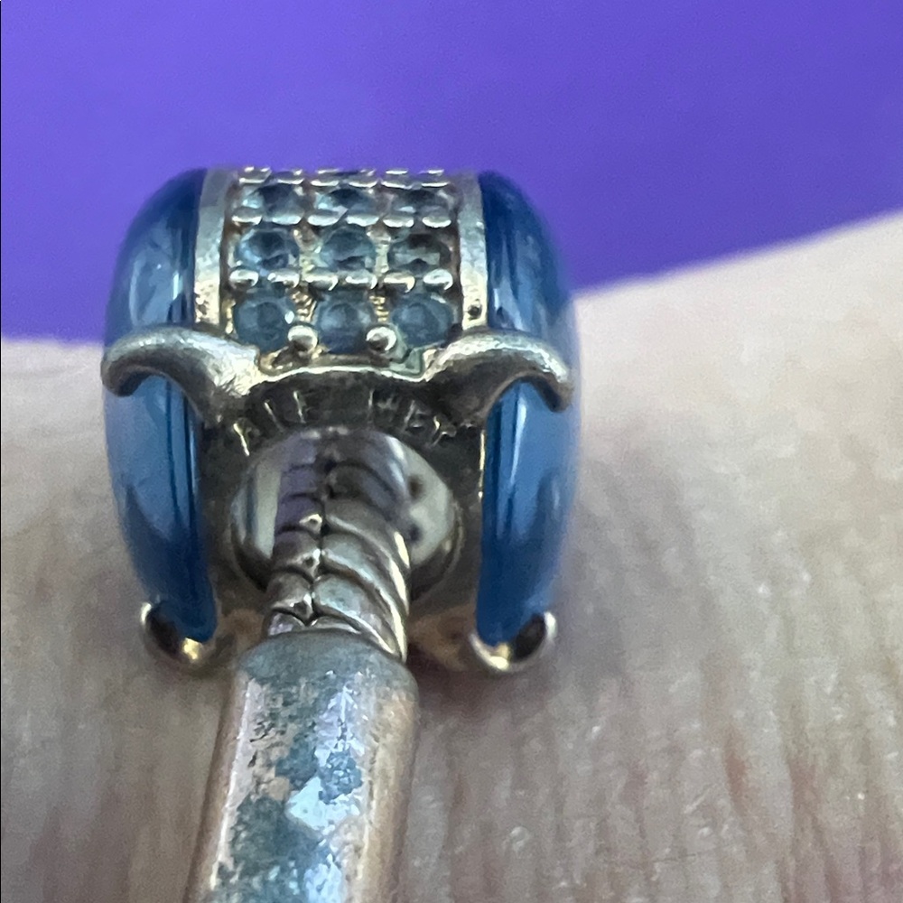 Pandora Gold and Multicolor Charm Bracelet - Picture 3 of 14